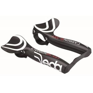 Deda Carbon Blast Clip On Tri Handlebars - One Size - Black