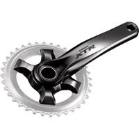 Shimano XTR M9020 MTB Kurbelgarnitur (11-fach) - Grau - Schwarz  - 50mm Chainline