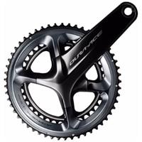 Shimano Dura-Ace R9100 Rennrad Kurbelgarnitur (2 x 11-fach) - Schwarz