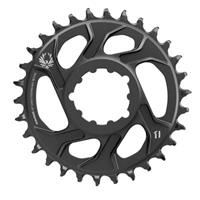 SRAM X-Sync 2 Eagle Kettenblatt (Direktmontage) - Schwarz  - 6mm Offset