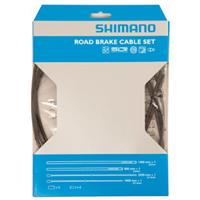 Shimano Rennrad SIL-TEC PTFE Bremszugset - Hi-Tech Grau  - 1000mm + 2050mm + 800mm + 1400mm