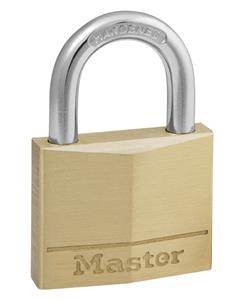 Master Lock hangslot in messing - 40 mm