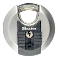 Master lock discus hangslot excell 80 mm roestvrij staal m50eurd
