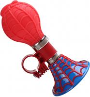 Marvel Spider-Man Rood Blauwe Fietstoeter - Jongens