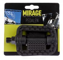 Mirage tour platformpedalen antislip zwart 9/16 inch