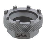 Icetoolz trapas gereedschap 8-noks Shimano + Isis donkergrijs