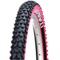 Panaracer Fire XC Pro Comp TLC MTB Reifen - Schwarz - Rot  - Wire Bead