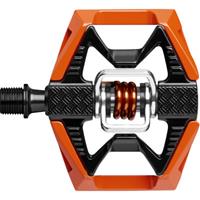 crankbrothers DoubleShot Pedale - Orange - Schwarz - Rot