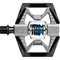 crankbrothers DoubleShot Pedale - Schwarz - Silber - Blau