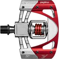 Crank Brothers Mallet 3 Pedale - Silber - Rot