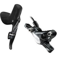 SRAM Force 22 HydroR Scheibenbremse - Schwarz  - Left Hand Rear Brake - Front Shfiter