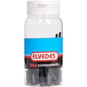 Elvedes Tip Ferrule p / 50 5mm PVC ELV2012106 schwarz