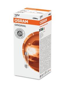 10x Soffitte C5W SV8.5-8 12V 5W 6418 - Osram