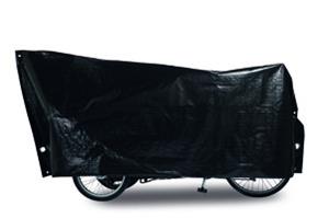 Vk bakfietsbeschermhoes Cargo Bike 295 x 120 cm zwart