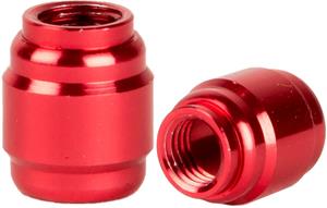 Elvedes klemring voor originele leiding Sram/Avid rood 10 stuks