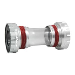 bottom bracket BSA 68 x 44 mm zwart/zilver