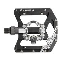 Klickpedal Exustar Mtb 9/16 Zoll Schwarz Set