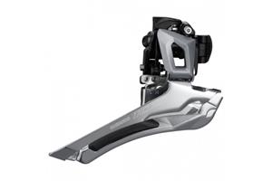 Shimano voorderailleur 105 FD-R7000-B 11S aanlas zwart/zilver