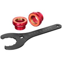 Rotor BSA 30 mm Keramik Innenlager - Rot  - 68/73mm - 30mm Spindle