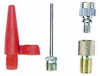 FISCHER Fahrrad-Luftpumpen-Adapter-Set, 4-teilig