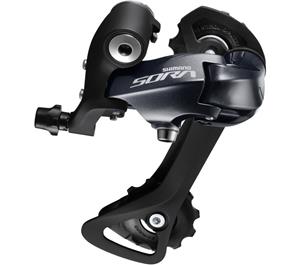 Shimano achterderailleur Sora R3000 9S lange kooi zwart