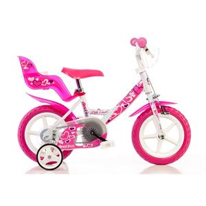 Dino Bikes Kinderfiets Little Heart 12'' roze DINO356010