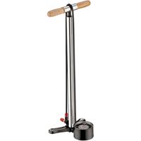 Lezyne Leyzne Floor Alu Standpumpe - Silber