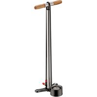 Lezyne Floor Alu Standpumpe (groß) - Silber