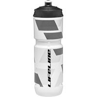 LifeLine Trinkflasche (800 ml) - Weiß - Schwarz  - 800ml