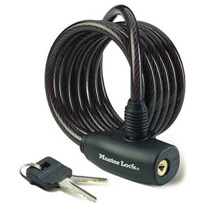 Masterlock Master Lock spiraalkabel met sleutel