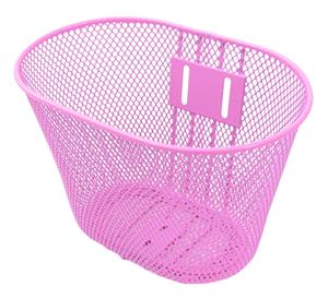 kinderfietsmand 8,5 liter roze