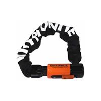 Kryptonite Evolution Series 4 1055 Kettenschloss - Schwarz - Orange  - Sold Secure Gold Rated