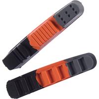 LifeLine Ersatz Bremsbeläge (55 mm) - Schwarz