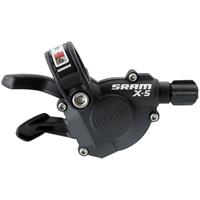 SRAM X5 Schalthebel (9-fach) - Schwarz  - Right Hand Rear