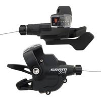 SRAM X4 Trigger Schalthebelset (8-fach) - Schwarz  - Pair