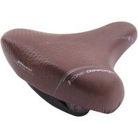 Selle Bassano zadel Big City XXL bruin