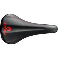 SDG Bel Air Steel Sattel - Schwarz - Rot