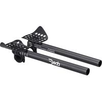 Deda Parabolica Zero Clip-On Bars - Black - 31.7mm