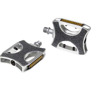 Ergotec platformpedalen EP-Urban 9/16 inch zilver/zwart