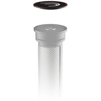 Deda Elementi Deda Top-Cap 1 1/8" Magnetisch - Zwart