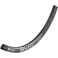 DT Swiss R 500 Disc Rennradfelge (22 mm) - Schwarz  - 32H