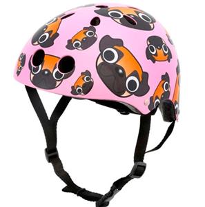 Mini Hornit Lids Fietshelm voor Kinderen - Pug Puppies (S)