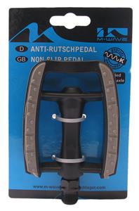 M-wave Platformpedaal Stadsfiets Non-Slip 9/16 Inch Zwart Set