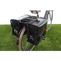 De Poort Dubbele Fietstas Zwart 46L