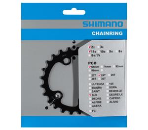 Shimano kettingblad SLX FC M7000 24T BB 11S 64 mm zwart