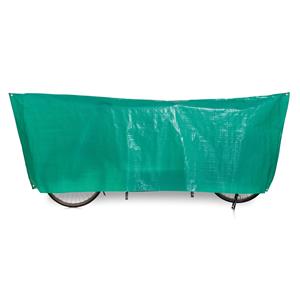 Vk fietsbeschermhoes Tandem 110 x 300 cm groen