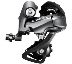 Shimano achterderailleur Claris R2000 8S lange kooi grijs