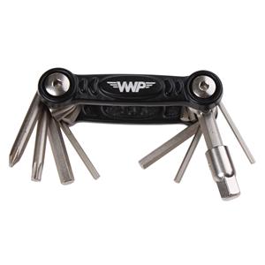 Vwp multitool Torx 7 cm zwart/zilver 9 functies