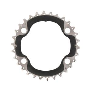 Shimano kettingblad XT M8000 30T BA 11S 96 mm zwart/zilver