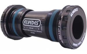 Elvedes bottom bracket Shimano kunststof/staal 68 mm zwart 24 mm